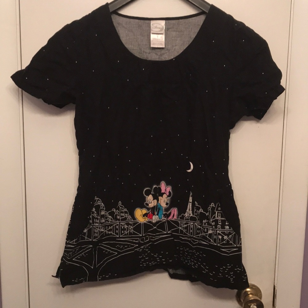 Disney scrub top